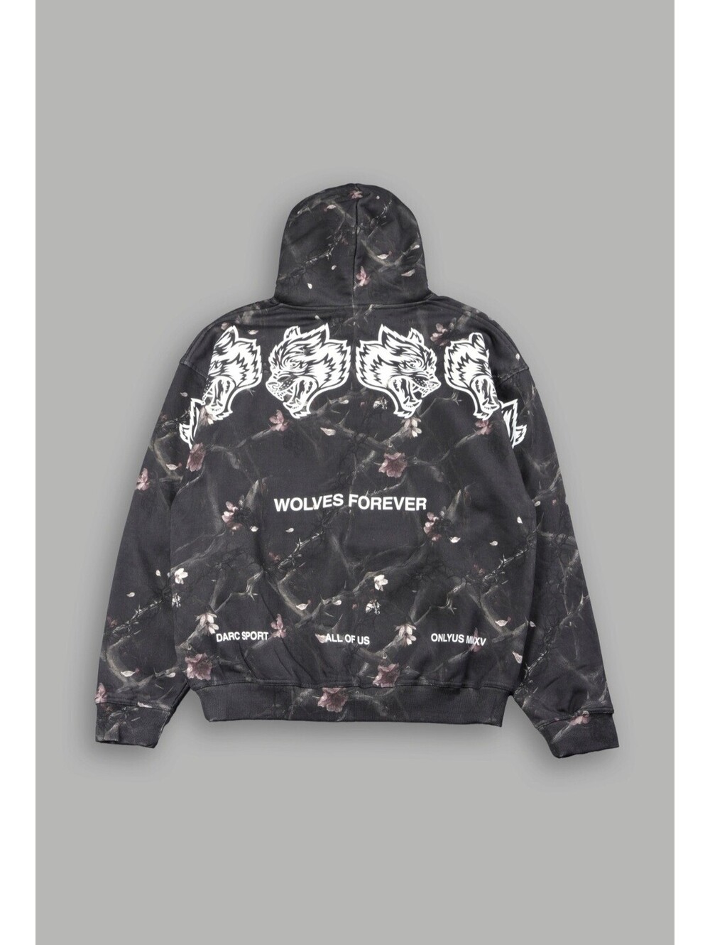 Darc Sport Wolves Have Your Back Bishop Hoodie In All Of Us Camo L